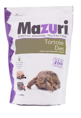 Comida Alimento Para Tortuga De Agua Mazuri 600 Gr