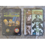 2 Dvds. Los 3 Chiflados Y Los Simpsons.