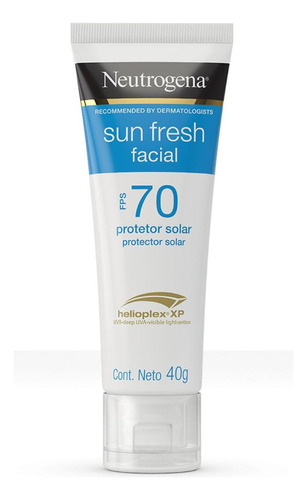 Protector Solar Facial Neutrogena Sunfresh Fps 70 X 40 Ml