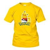 Playera Pikachu Pokebola 