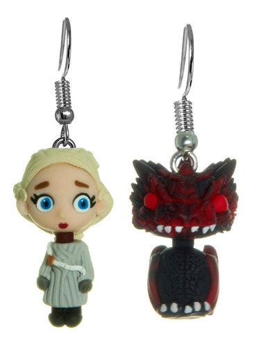 Aretes De Madre De Dragones Y Dragon