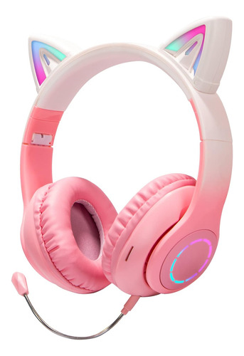 Audifonos Tokani Cat Ear, Audifonos Bluetooth Para Niños