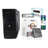 Cpu Amd Athlon 3000g C/vega 3 - Ram Ddr4 4gb - Ssd M.2 120gb
