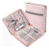 Set Manicure Pedicure Kit Cortauñas Profesional 26 Piezas