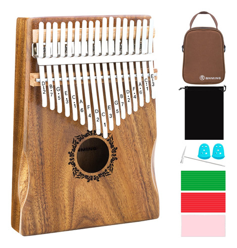 Kalimba - Piano De Pulgar De 17 Teclas, Ranming Mbira, Piano