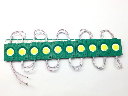 20 Modulos Led Cob 2.4watt 12v. Exterior-interior Ip65