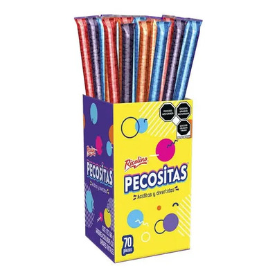 Ricolino Pecositas 40pz | MercadoLibre