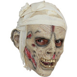 Máscara Momia Para Niños Terror Mummy Jr Halloween Ghoulish Color Blanco