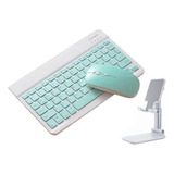 Kit Teclado, Mouse/tableta Bluetooth, Soporte Q