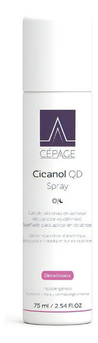 Cepage Cicanol Qd Spray Reparador Epidérmico Cicatrices 75ml