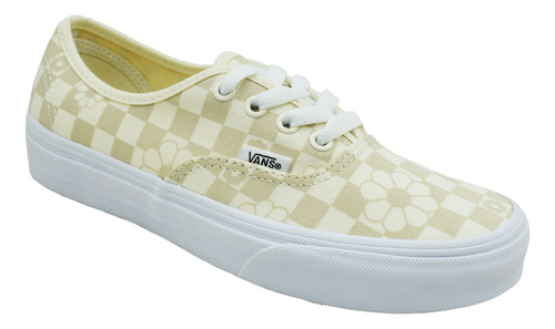 Tenis Vans Authentic Vn000bw5fs8 Floral Check Marshmallow