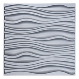 Art3d - Panel De Pared De Pvc Con Textura En 3d, Gris, 19.7