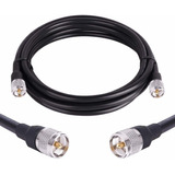 Cable Coaxial Xrdsrf Pl259 Uhf Cb 10 Pies  50 Ohmios Km...