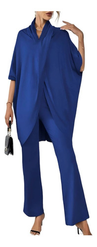 Conjunto Dama Donna #279 Maxi Blusa Y Pantalón De Moda