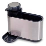 Dispenser Dosificador  Para Detergente Jabon Acero Cocina 