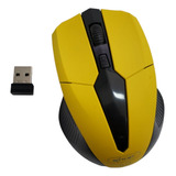 Mouse Optico Wireless Knup 1600dpi Para All In One Hp