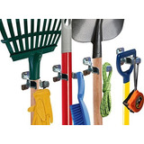 Heavy Duty Shovel Holder Soporte De Pared Y Jardin Perchas P