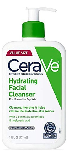 Cerave - Limpiador Facial Hidratante, 