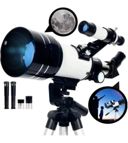 Telescopio Monocular Astronómico Profesional F30070m