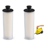 2pcs Limpiador De Vapor Para Karcher Sc2 Sc3 Filtro