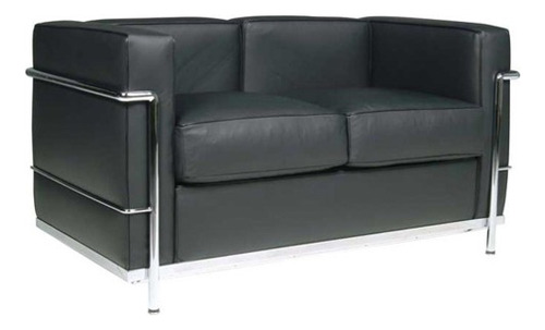 Sillon Lc2 Le Corbusier 2 Cuerpos Cromado Recepcion Premium 