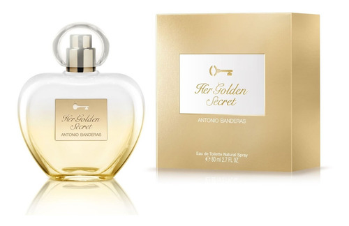 Antonio Banderas Her Golden Secret 80ml Edt/ Perfumes Mp