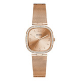 Reloj De Cuarzo Para Mujer Guess De Acero Inoxidable Oro Ros