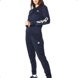 Conjunto Feminino adidas Moletom Original Com Capuz Frio