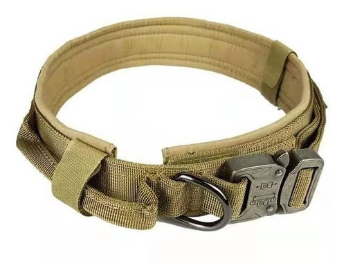 Collar Táctico Militar  Perro K9 Ajustable Hebilla Metalica
