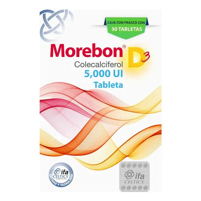 Morebon Tableta 5000 Ui, 30 Tabletas | Envío gratis