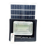 Reflector Led Recargable 300w Panel Solar Independiente