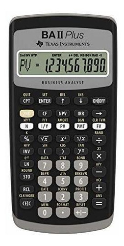 Calculadora Financiera Texas Instruments Ba Ii Plus