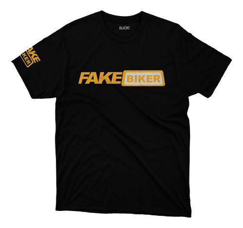 Playera Fake Biker Para Motociclista