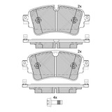 Balatas Traseras Audi A4 2020 Brembo Ceramica 