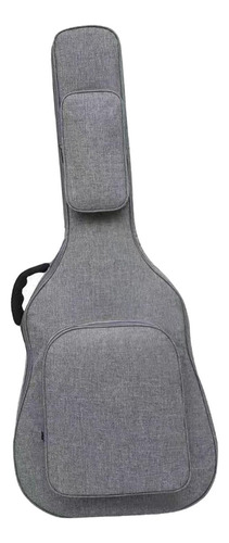 Estuche Para Guitarra Eléctrica A Prueba De Polvo Con Gris