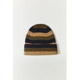 Levis Otis Beanie 3 Colour Sripe Naval