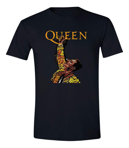 Playera Hombre Rock Queen Freddie Mercury 000612n