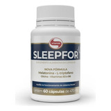 Sleepfor Melatonina + Triptofano 60 Capsulas - Vitafor