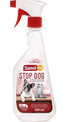 Stop Dog Spray Adestramento Educador Para Cães E Gatos 500ml