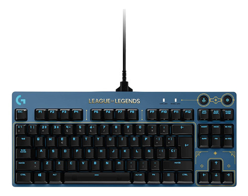 Teclado Logitech G Pro Tkl Gaming Rgb Lightsync Mecanico 