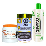 Kit B.tox Capilar Redutor 1kg Juca + Mascara Furacao 500g