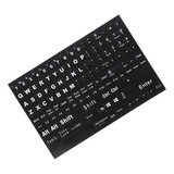 W 1 Hoja De Pegatinas Para Teclado, Universal, Letras En A