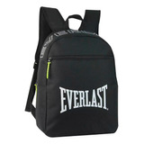 Mochila Everlast Deportiva Urbana Amplia Escolar Liviana