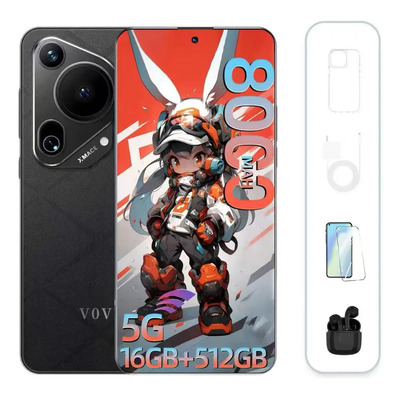 2026 Hottest 5g Celuares P70 Ultra 16gb+512gb Gran Ram 8000mah Ultra Larga Vida 32mp Cámara Frontal + Cámara Trasera 50mp Dimensity9300+ Soporte Dactilar\u002Ffacial Con Auriculares Bluetooth De Regalo | Meses sin interés