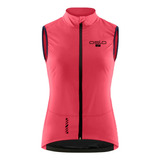 Chaleco Rompeviento Ciclista Mujer Impermeable Dama Oslo