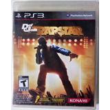 Jogo Def Jam Rapstar Original Ps3 Midia Fisica Cd.