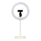 Aro Ring Led Ø26cm Iluminador Usb Phottix Nuada 10 Blanco Cálido-frío Con Adpatador Celular