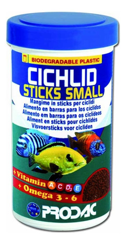 Prodac Cichlid Sticks Small 90 Gr Vitamina Omega No Enturbia