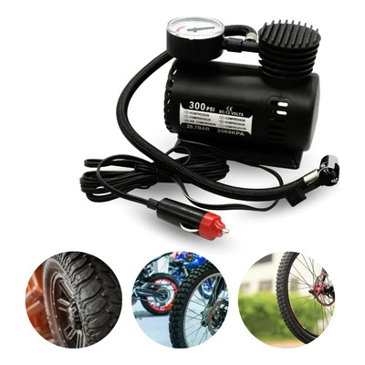 Compresor De Aire Mini Para Llanta 300psi Portátil 12v | MercadoLibre