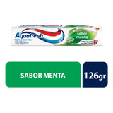 Aquafresh Crema Dental Sabor Menta 126gr